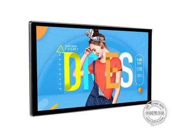 monitor LCD inalámbrico de Digitaces del establecimiento de una red de Android de la exhibición del Lcd del soporte de la pared del Super Slim 1080P