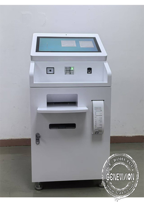 Quiosco de autoservicio del hospital gubernamental con pantalla táctil de 21.5