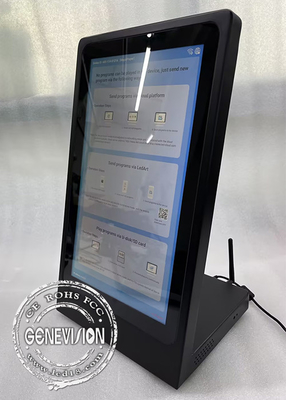 15.6 pulgadas de pantalla táctil Android Quiosco para mesa de restaurante