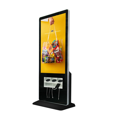 55 estación de carga inalámbrica de carga del cable del teléfono elegante de la señalización de Android 7,1 Wifi Digitaces de la pulgada con 4G
