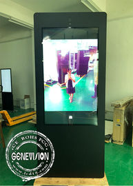 Señalización al aire libre interactiva impermeable de Digitaces, señal de tráfico del sensor del alto brillo de la CA con la cámara