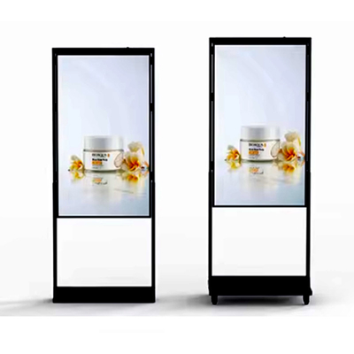 Alto brillo 2000-4000nits Display de ventana delgada orientada hacia afuera con placa de fondo de aluminio