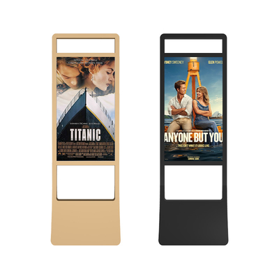 Display de publicidad de 43-55 pulgadas reproductor de video de doble cara con soporte Wifi 2.4G/5G