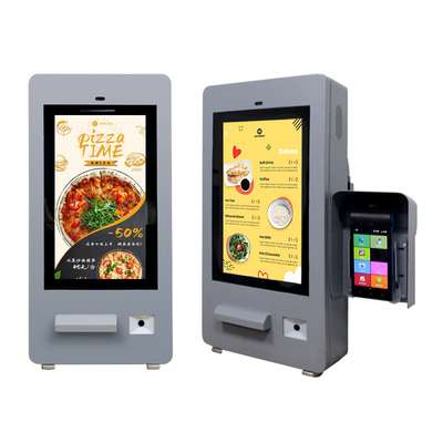 Apple VAS de comida rápida al aire libre Uso de automóviles Impermeable con pantalla táctil de 15,6 pulgadas Máquina de pedido automática Google Smart Tap