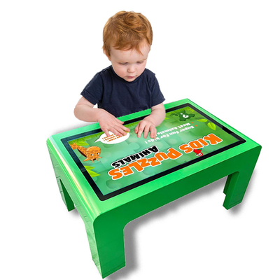 32 43 55 Inch Kids Mesa de juegos interactivos de pantalla táctil Quiosco para niños