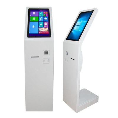 19 pulgadas pantalla táctil señalización digital todo en un PC Stand computadora pantalla LCD con impresora