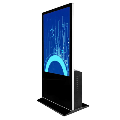 55 pulgadas 4K AI hablando 3D Animación interacción de voz comando pantalla táctil quiosco