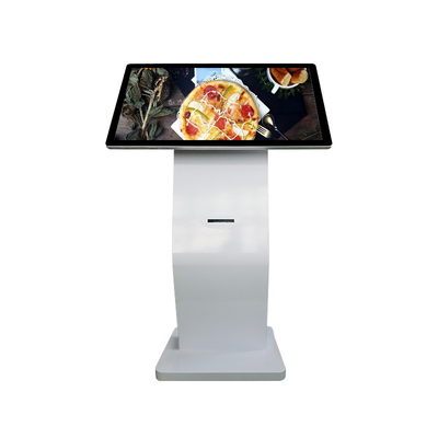 21.5' Android Touch Screen Kiosk - Display interactivo de señalización digital con impresora incorporada, reproductor comercial de pie en el piso