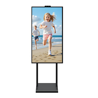 Reproductor de publicidad LCD de 49 pulgadas, señalización digital wifi con sistema fotosensible inteligente