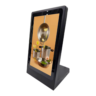 15Display de señalización digital táctil LCD PCAP de 0,6 pulgadas de tamaño L de escritura en la parte superior de la mesa Monitor de menú de pantalla táctil portátil para restaurantes y minoristas
