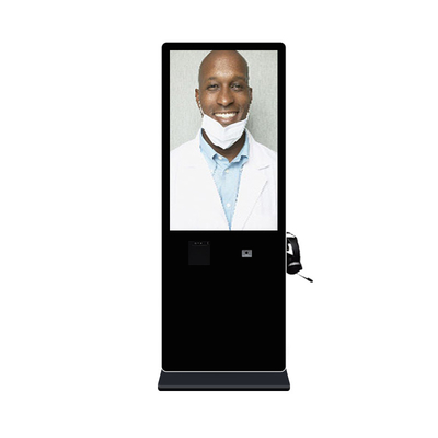 43 pulgadas de LCD de atención médica Hospital de dos vías Intercom Interactivo Quiosco Wifi Quiosco de pantalla táctil