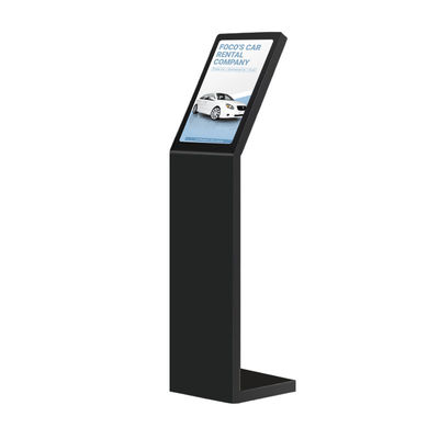 21.5 pulgadas de autoservicio digital de información interactiva de tipo L de pantalla vertical de pantalla táctil de quiosco