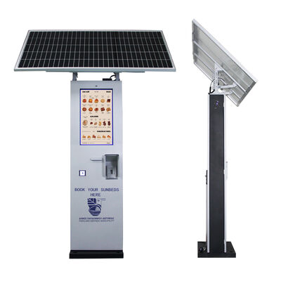 Energía solar de 27 pulgadas de resistencia al agua pantalla táctil exterior terminal de autoservicio quiosco
