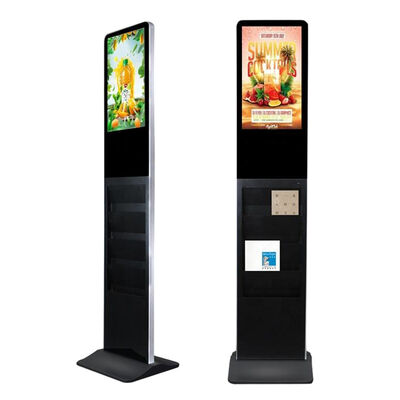 Pantalla LCD Android WiFi de 21,5 pulgadas con resolución Full HD 1920x1080 para señalización digital y reproductor de publicidad
