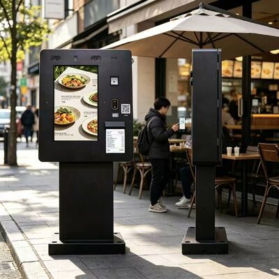 Venta al por mayor Drive Thru quiosco de autopago al aire libre 24 