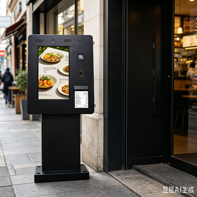24 pulgadas IP65 Kiosco de autoservicio impermeable con 1500 Nits Brillo para el pago de pantalla táctil al aire libre