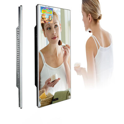 32 pulgadas espejo del LCD de la publicidad interactiva del servicio de 43 pulgadas, exhibición mágica del espejo de Digitaces con el sensor de movimiento