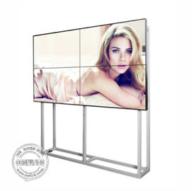 Pared video inconsútil de la señalización completa de HD LCD Digital bisel ultra fino de 55 pulgadas con el soporte