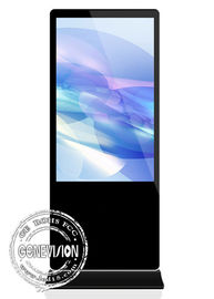 tótem interactivo del ANUNCIO de Wifi Android del quiosco de la pantalla táctil del tiempo de respuesta 8ms 55 pulgadas