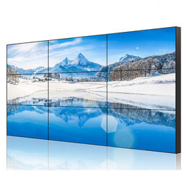 4k exhibición Hd 1080p 3X3 regulador video del Lcd de 55 pulgadas de la pared de la exhibición inconsútil de Tft interior
