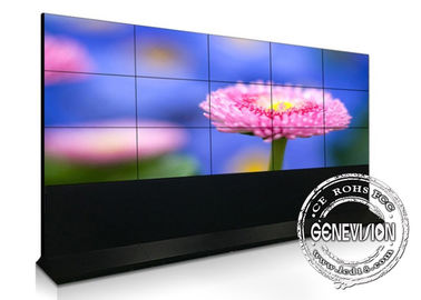 Suele el monitor TFT lleno de Digitaces de la señalización del Lcd de pared de la pulgada video derecha HD 4K de la exhibición 55