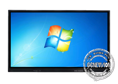 Exhibición interactiva antideslumbrante de Whiteboard de la pantalla táctil del IR de 100 de la pulgada de reunión de la sala liendres ultra HD 4K 450