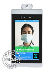 Señalización facial de Wifi Digital del termómetro del reconocimiento de Android