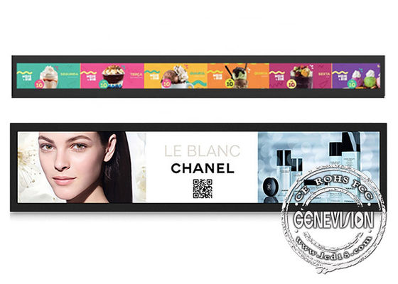 36,6 el soporte de la pared de la pulgada 700cd/M2 4G estiró la exhibición del LCD con el sistema del triunfo 10