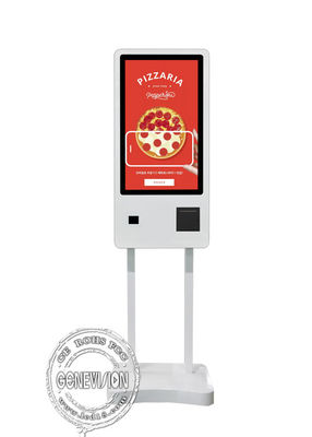 24 quioscos del servicio del uno mismo del restaurante de la pulgada con NFC de Scanner de la impresora del boleto