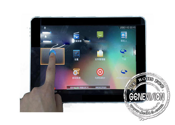 el 16.7M publicidad portátil Media Player de 10,1 Digitaces de la pulgada para el taxi