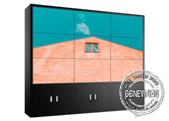 pared video del LCD del bisel estrecho de 0.88m m
