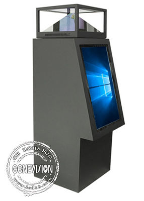 Exhibición olográfica del grado 3D de la pantalla táctil de Windows 10 AIO 360