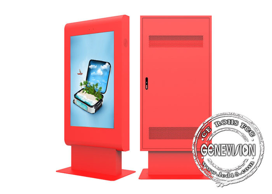 2500 liendres suelan prenda impermeable al aire libre de la señalización IP65 de Digitaces del soporte