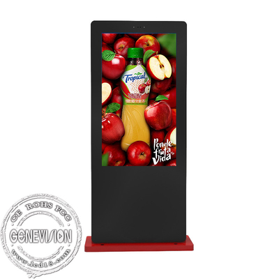 43 - piso 65inch que coloca Digitaces al aire libre que hacen publicidad de la pantalla con 2000nits