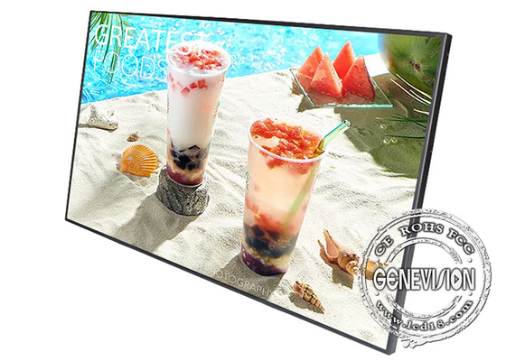 CCC pared video del bisel de 3.5m m/de 8m m de la señalización estrecha de Digitaces para el restaurante