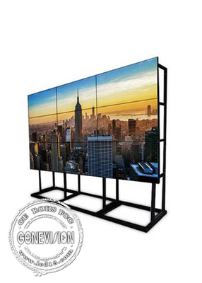 pantalla multi del LCD de la pared video de la publicidad de pantalla que empalma 3x3 55 pulgadas